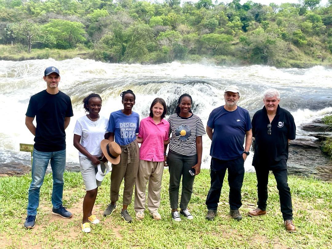 A Project Trip Team posing for a photograph