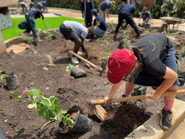 EMI service day at GEM playground